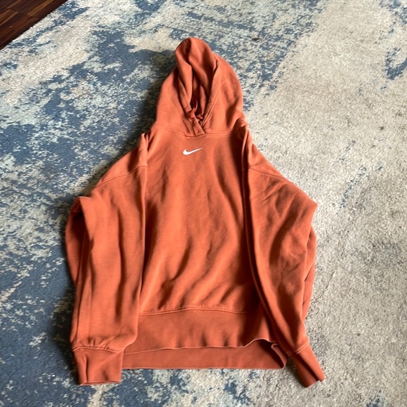 Nike Sportswear Phoenix Fleece Sweatshirt - Small - Orange - Picture 1 of 3